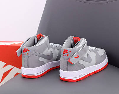 Nike Air Force 1 Mid 07 Platinum Wolf Grey Bright Crimson 1 07 ID 1648809753 1470 Prom.ua