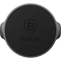 Автодержатель BASEUS магнитный для смартфона Small Ears Series Magnetic Suction Bracket Black (SUER-C01)