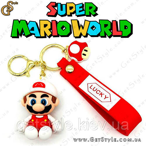 Брелок Маріо Mario Keychain у подарунковому пакованні, фото 1