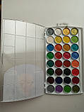 Акварель медова з перламутром 32 кольори "Творчість"  ГАММА (фарби акварельні), фото 6