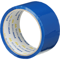Скотч упаковочный 48ммx35м синий BUROMAX BM.7007-02