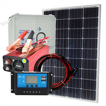 Портативна сонячна станція для заряджання телефонів