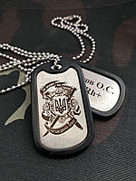 Армейский жетон с гравировкой в подарок