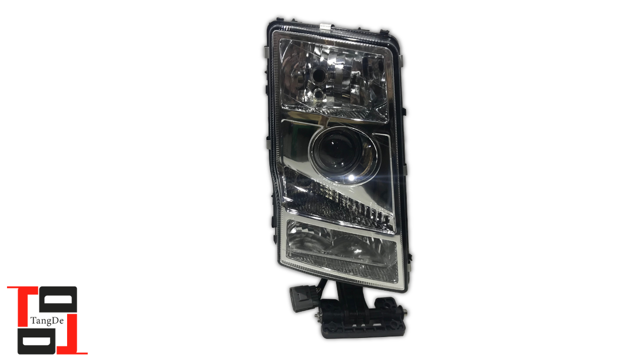 Фара головного світла ел/керування з квадратним роз'ємом good RH Volvo FM12, FH12 e-mark,