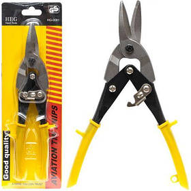 Прямі ножиці по металу 25см HEG HG-0081 KNZ