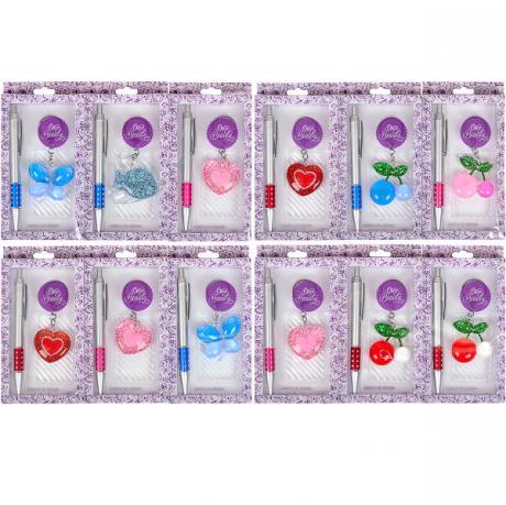 Набір подарунковий: ручка + брелок "Deco Beauty" ТВ-02 KNZ