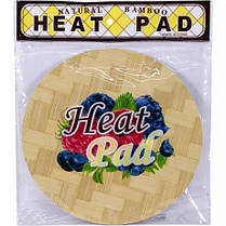 Підставка бамбукова під гаряче 19 см KNZ, фото 2