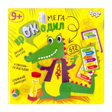Настільна гра викторина "Мега-крокодил" УКР CROC-03-01U KNZ