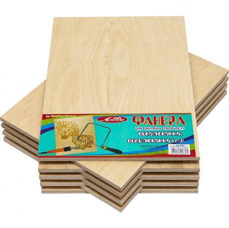Фанера А4 6мм для выпиливания и обжига (ID#1440100087), цена: 96.39 ...
