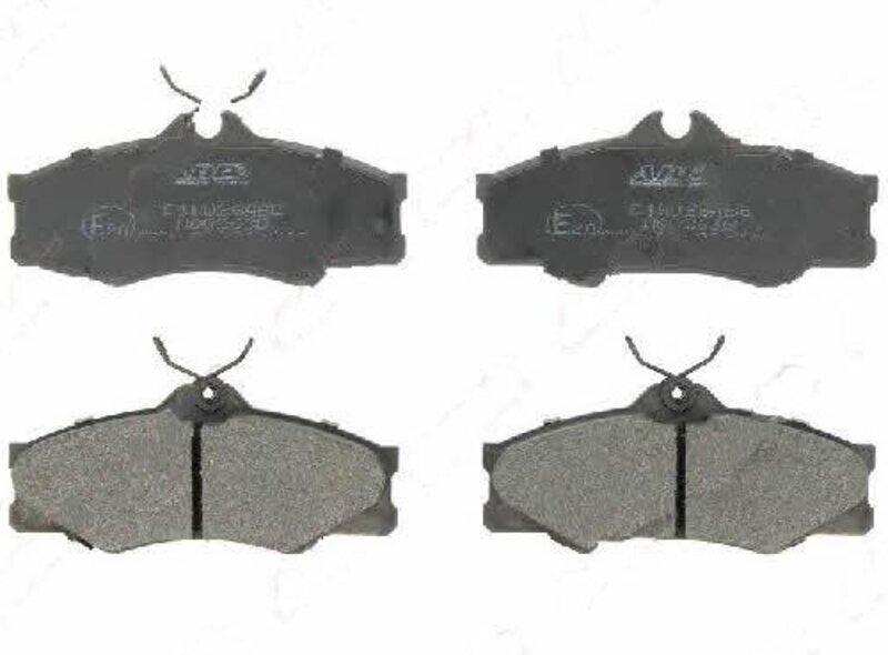 Гальмівні колодки VW TRANSPORTER III 1.6D-2.1 01.81-07.92Тормозні колодки