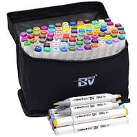 Набор скетч-маркеров 80 цветов BV800-80 в сумке
