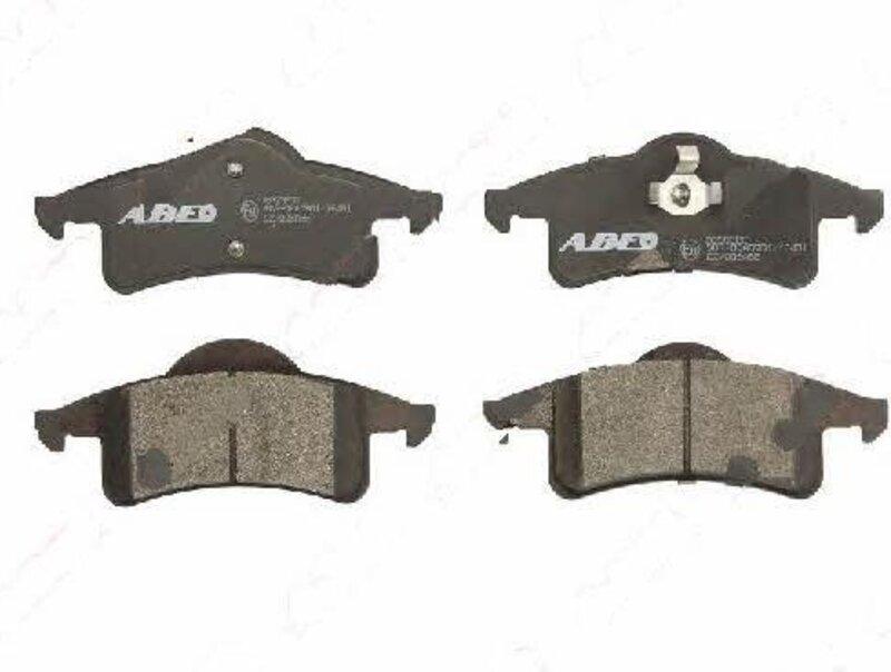 Гальмівні колодки дискові зад JEEP CHEROKEE, GRAND CHEROKEE II, GRAND CHEROKEE III 2.5-4.7 12.91-12.10