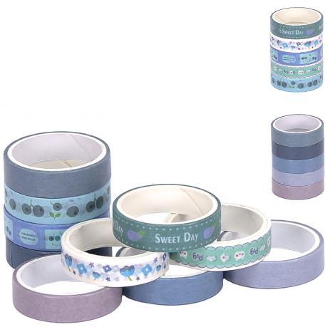 Скотч декоративний 5шт 1см*2м №78 KNZ