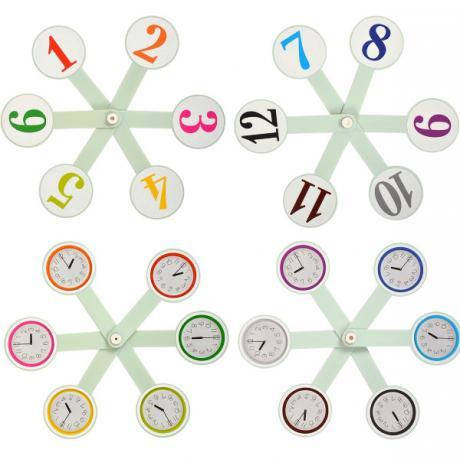 Веер "Цифры и часы" KNZ (ID#1648779064), цена: 51.50 ₴, купить на Prom.ua