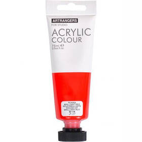 Фарба акрилова "Art Ranger" Acrylic 904 "Brilliant red" 75мл KNZ