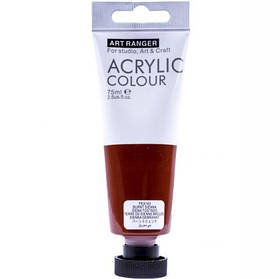 Фарба акрилова "Art Ranger" Acrylic 143 "Burnt sienna" 75мл KNZ