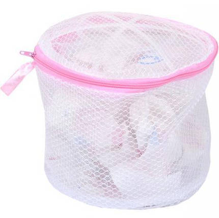 Мішок-сітка для прання бюстгальтера 17см, D15 см KNZ, фото 1