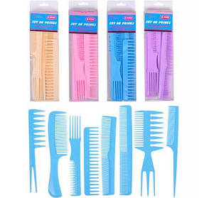 Набір гребінців 8 шт Shumei в коробочці 23,5*7,5*2 см KNZ