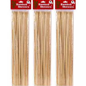 Бамбукові палички для барбекю і гриля 40см*4мм