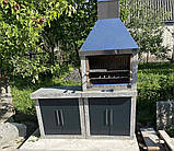 Вуличний камін-барбекю зі столом "Гарден Шеф", фото 2