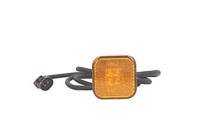 Фонарь габаритный желтый LED/висота 65; ширина 65; глибина 29/5/довжина дроту 1330/24В MAN F 2000/L 2000/M