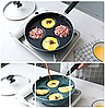 Сковорода з поглибленнями для яєчні і млинців 24 см, фото 2