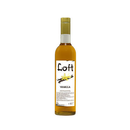 Сироп ТМ LOFT "Ваніль" 900г, 9пл./ящ., фото 1