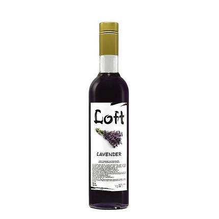 Сироп ТМ LOFT "Лаванда" 900г, 9пл./ящ., фото 1