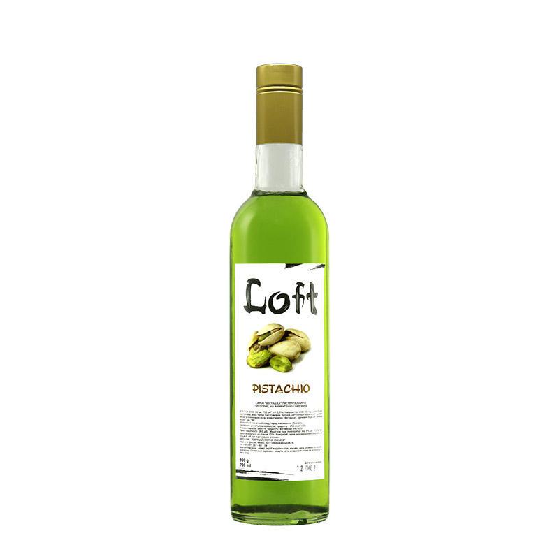 Сироп ТМ LOFT "Фісташка" 900г, 9пл./ящ.