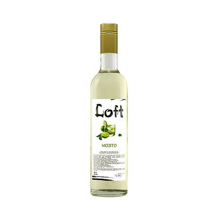 Сироп ТМ LOFT "Мохіто" 900г, 9пл./ящ., фото 1