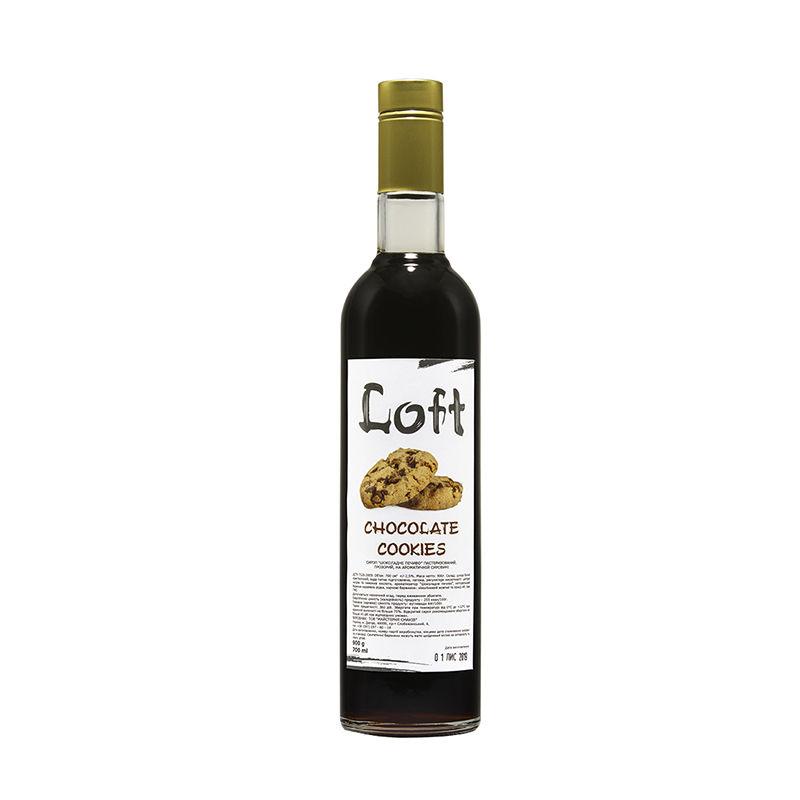 Сироп ТМ LOFT "Шоколадне печиво" 900г, 9пл./ящ.