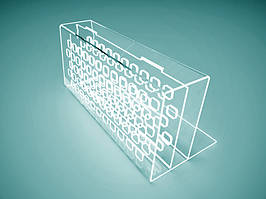 Органайзер для маркерів на 81 клітинка 20х20мм (Стінка акрилу: 1,8 мм; )