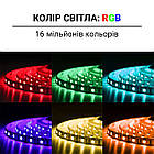 Світлодіодна стрічка OEM ST-12-5050-60-RGB-20, негерметична, 1 м, фото 4