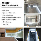 Світлодіодна стрічка OEM ST-12-2835-60-CW-65 біла, герметична, 1 м, фото 10