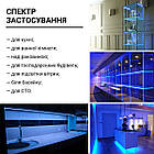 Світлодіодна стрічка OEM ST-12-2835-120-B-65 синя, герметична, 1 м, фото 11