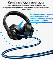 Бездротові Bluetooth навушники Picun B8 Black, фото 6