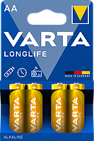 Батарейки VARTA LONGLIFE AA 1.5V BLI44 ALKALINE