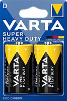 Батарейки D (R20, 373) VARTA SUPERLIFE 1.5V BLI2 Zinc Carbon