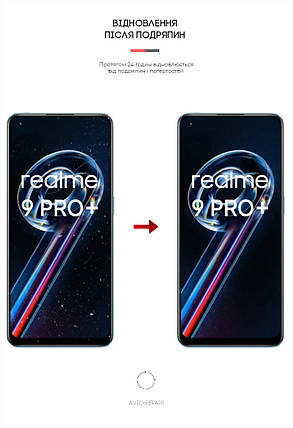 Гідрогелева плівка ArmorStandart Anti-Blue для Realme 9 Pro Plus (ARM62206) прозора, фото 3
