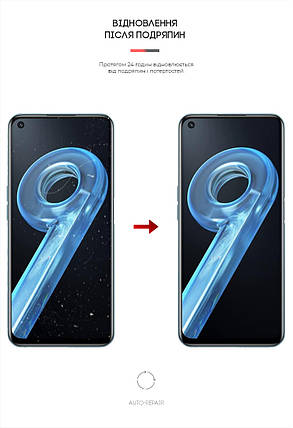 Гідрогелева плівка ArmorStandart Anti-Blue для Realme 9i (ARM6207) прозора, фото 3
