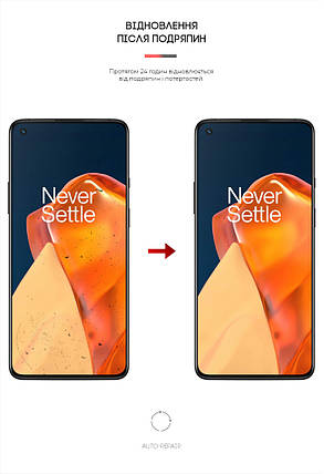 Гідрогелева плівка ArmorStandart Matte для OnePlus 9R (LE2100) прозора, фото 3