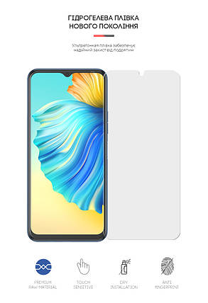 Гідрогелева плівка ArmorStandart Matte для Tecno Spark 8P (ARM61152 прозора), фото 2