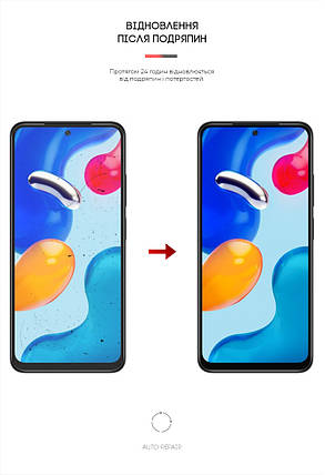 Гідрогелева плівка ArmorStandart Matte для Xiaomi Redmi Note 11S (ARM62261 прозора), фото 3