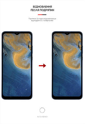 Гідрогелева плівка ArmorStandart Matte для ZTE Blade A51 (ARM61185) прозора, фото 3
