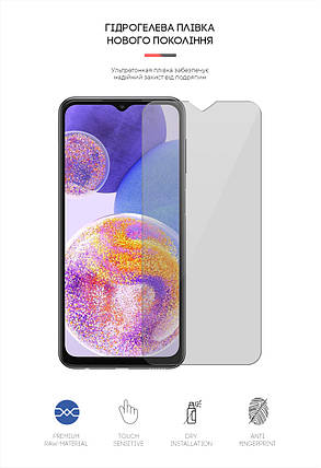Гідрогелева плівка ArmorStandart для Samsung A23 (A235) прозора, фото 2