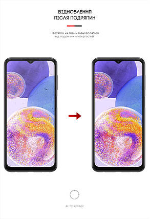Гідрогелева плівка ArmorStandart для Samsung A23 (A235) прозора, фото 3