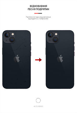 Захисна плівка на задню панель ArmorStandart для Apple iPhone 13 mini Carbone Silver (ARM61064), фото 3