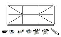 "Свари Сам" комплект откатных ворот на проем 3,6- 4,3 м ( створка 6 м )