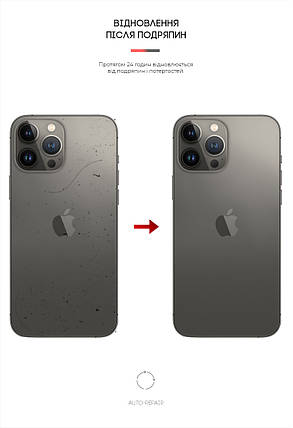 Захисна плівка на задню панель ArmorStandart для Apple iPhone 13 Pro Carbone прозора (ARM61069, фото 3