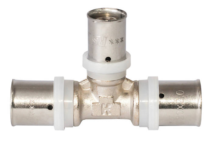 Купити Тройник під опресовку редукційний 26 х 16 х 26 RSk Італія, ціна ...